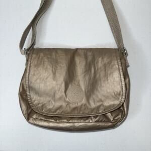 Kipling Women’s Haven Metallic Crossbody Bag